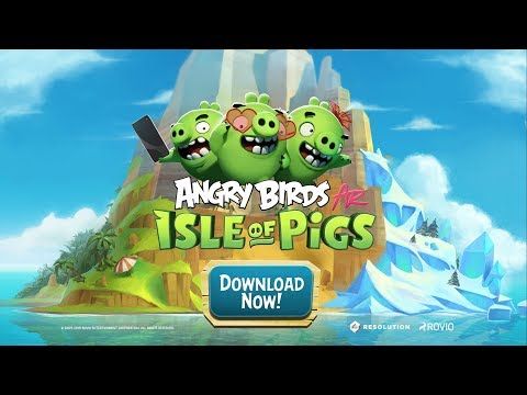 Изображение к игре Angry Birds AR: Isle of Pigs