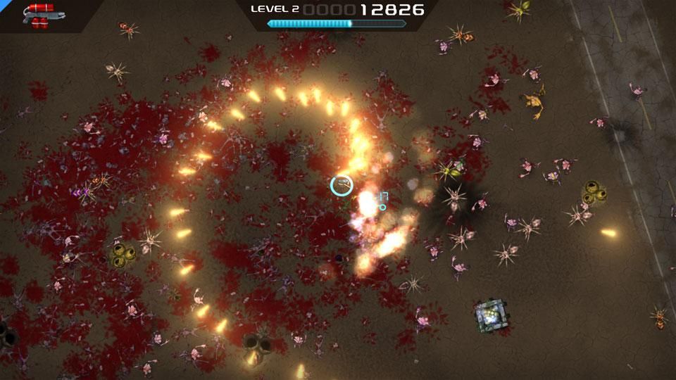 Изображение к игре Crimsonland