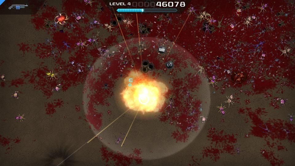 Изображение к игре Crimsonland