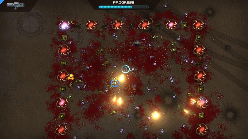 Изображение к игре Crimsonland
