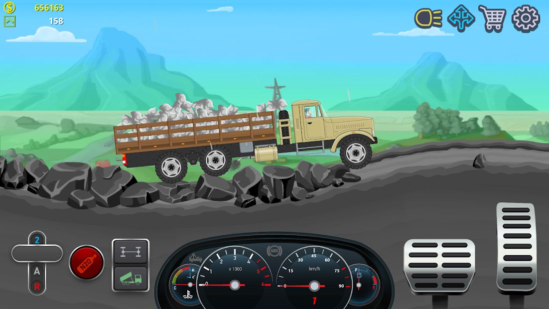 Изображение к игре Дальнобойщики 2D грузовик симулятор