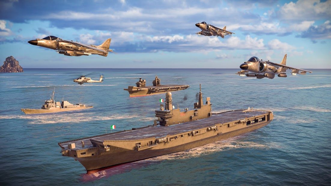 Изображение к игре MODERN WARSHIPS: морской бой онлайн
