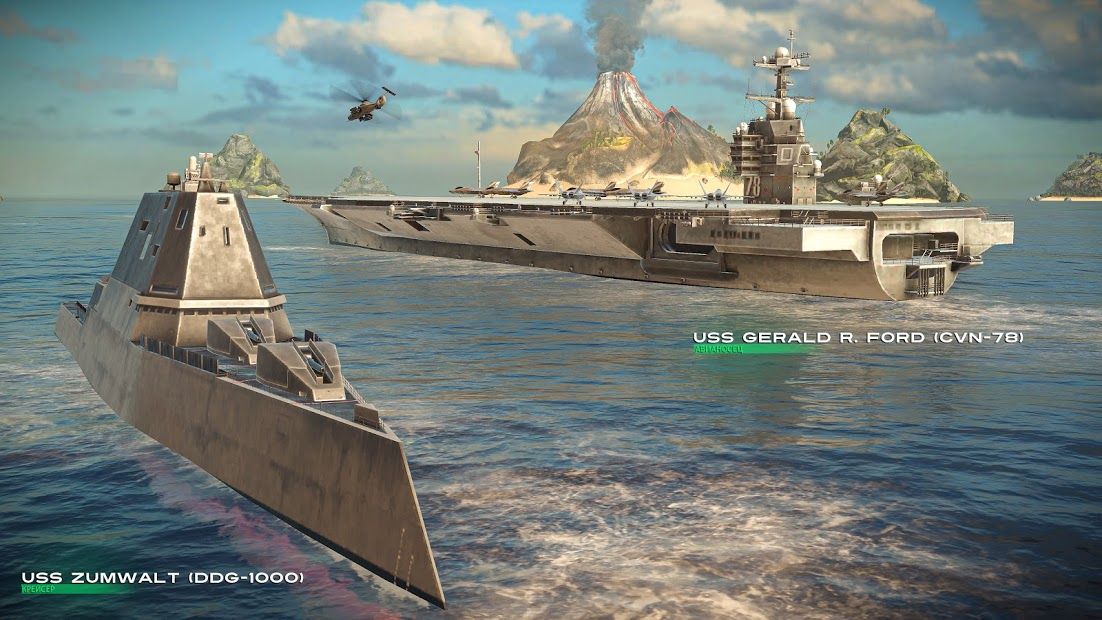 Изображение к игре MODERN WARSHIPS: морской бой онлайн