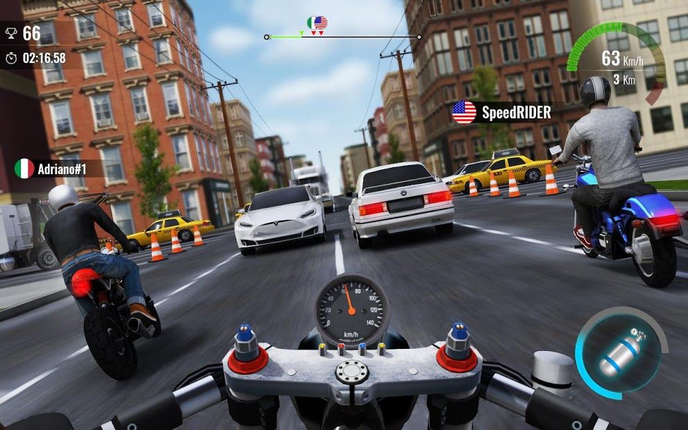Изображение к игре Moto Traffic Race 2: Multiplayer