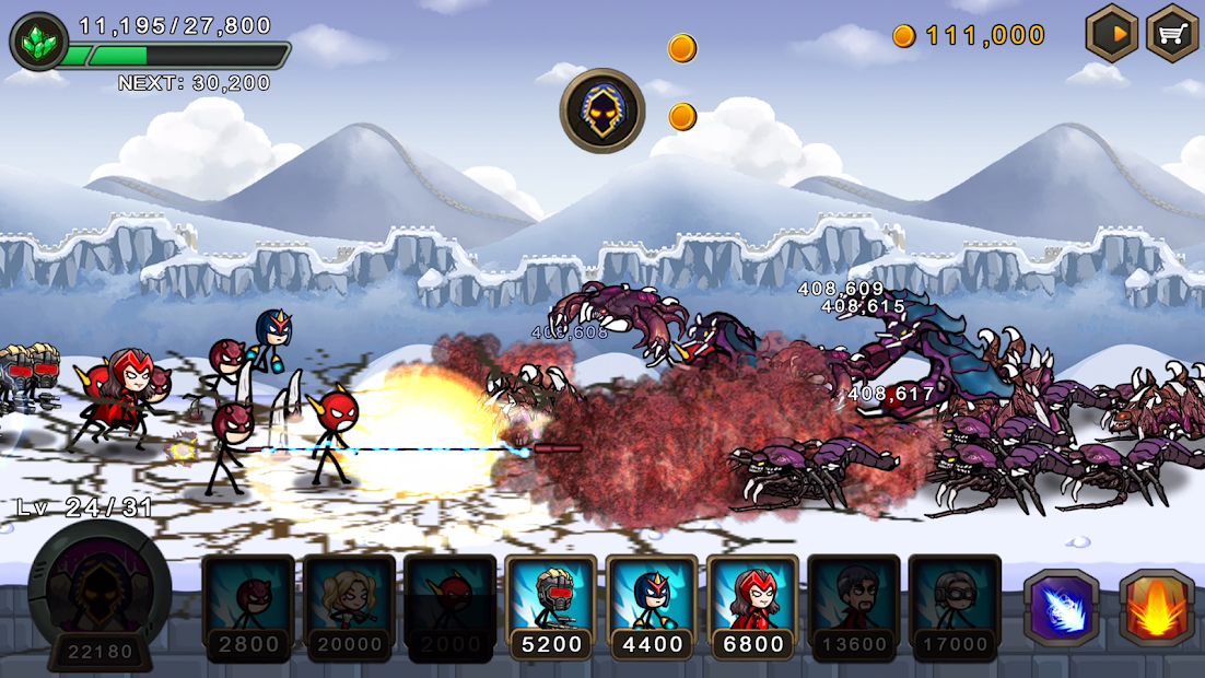 Изображение к игре Героические войны HERO WARS Defense
