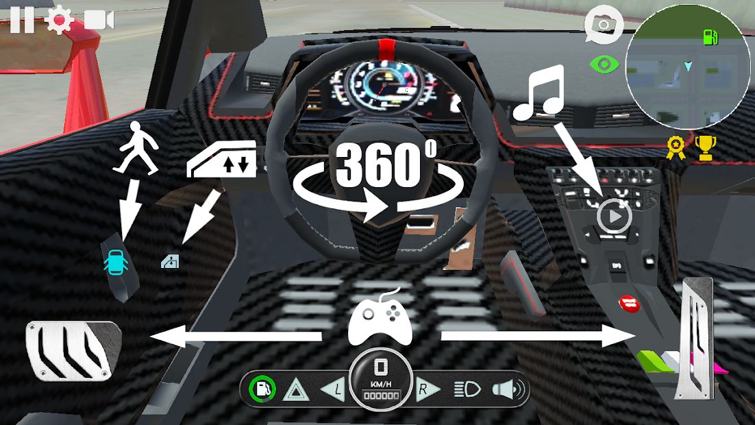 Изображение к игре Симулятор Автомобиля Veneno