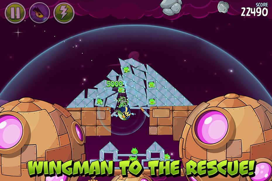 Изображение к игре Angry Birds Space