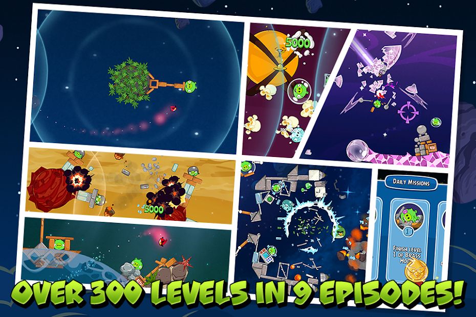 Изображение к игре Angry Birds Space