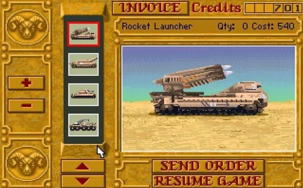 Изображение к игре Dune 2 - The Building of A Dynasty