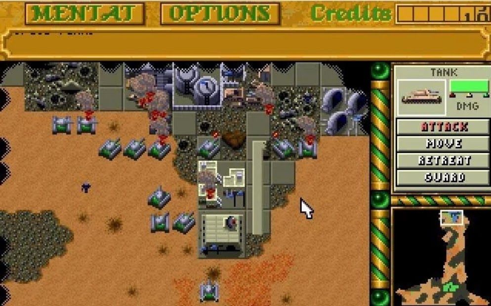 Изображение к игре Dune 2 - The Building of A Dynasty