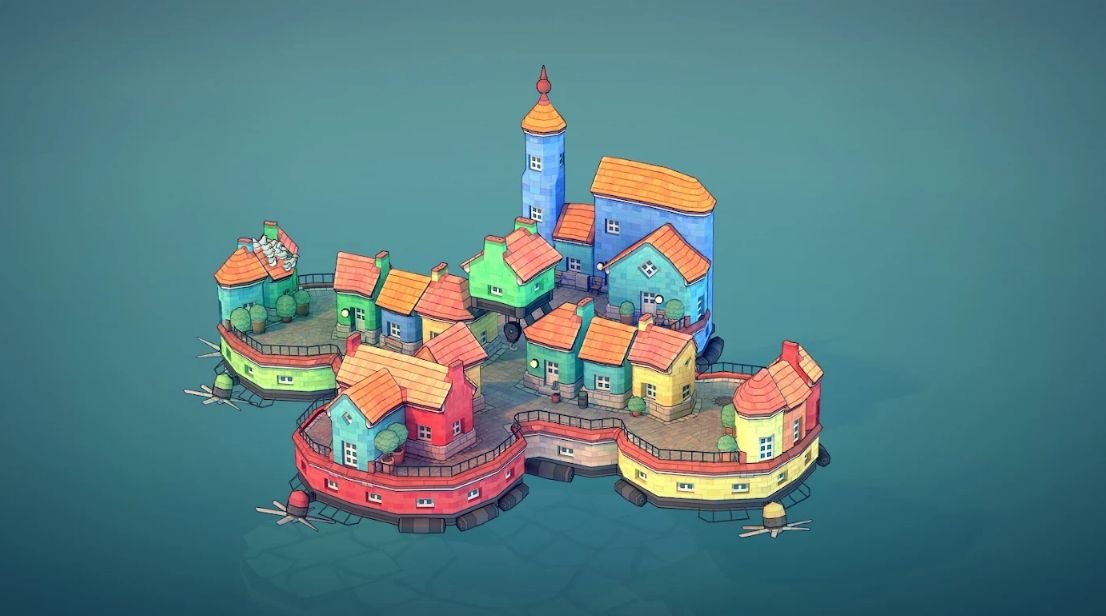 Изображение к игре Townscaper