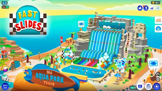 Изображение к игре Idle Theme Park Tycoon - Recreation Game
