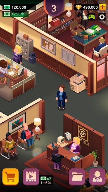 Изображение к игре Law Empire Tycoon - Idle Game
