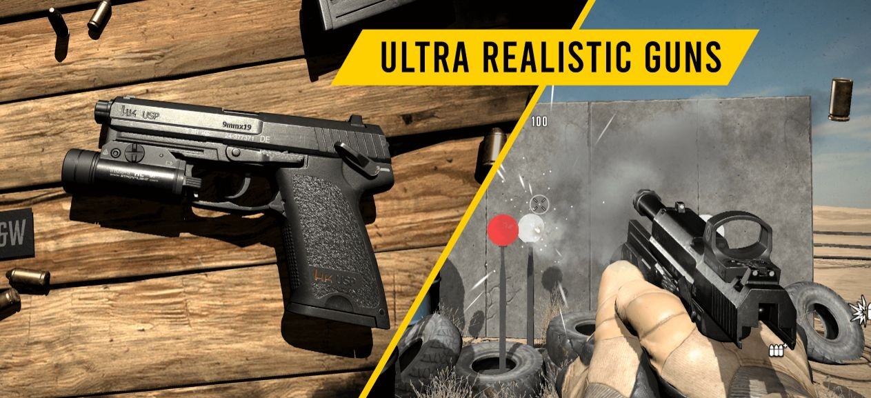 Изображение к игре GUNSIM - 3D FPS Shooting Guns