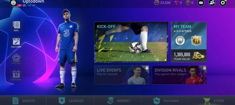Изображение к игре FIFA Mobile
