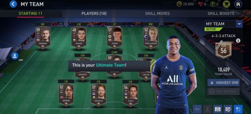 Изображение к игре FIFA Mobile