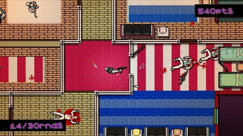 Изображение к игре Hotline Miami на русском
