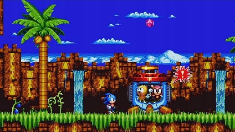 Изображение к игре Sonic Mania на телефон