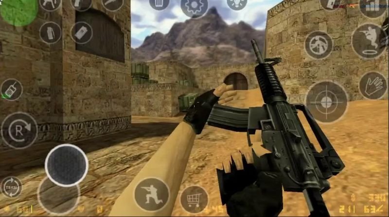 Изображение к игре Counter-Strike 1.6 с Ботами