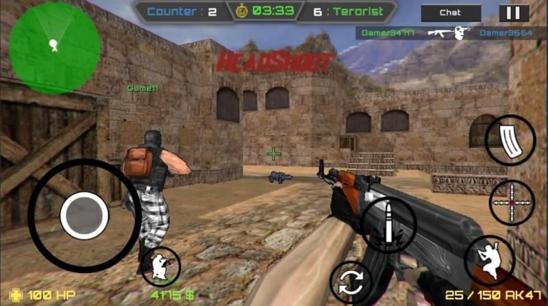 Изображение к игре Counter-Strike 1.6 с Ботами