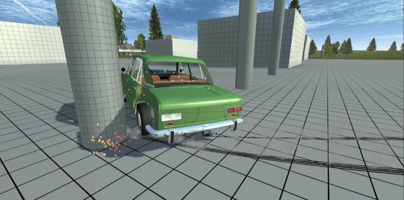 Изображение к игре Simple Car Crash Physics Simulator