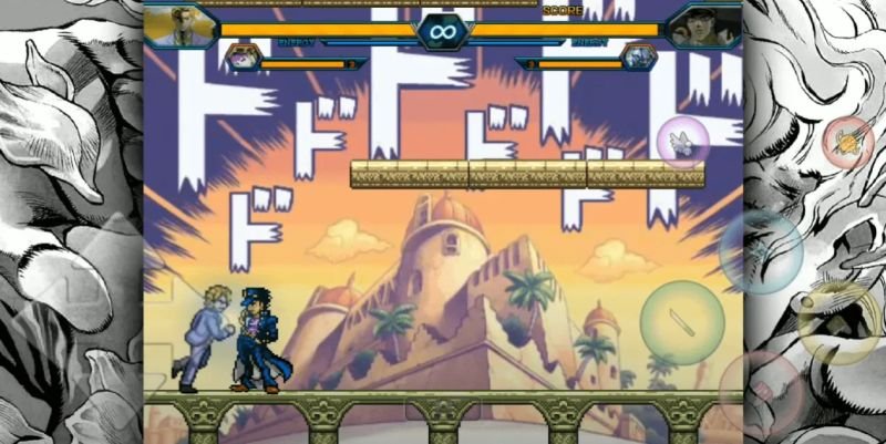 Изображение к игре JoJo MUGEN