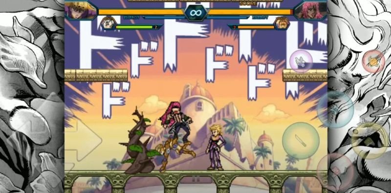 Изображение к игре JoJo MUGEN