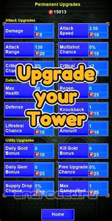 Изображение к игре Lone Tower Roguelite Defense