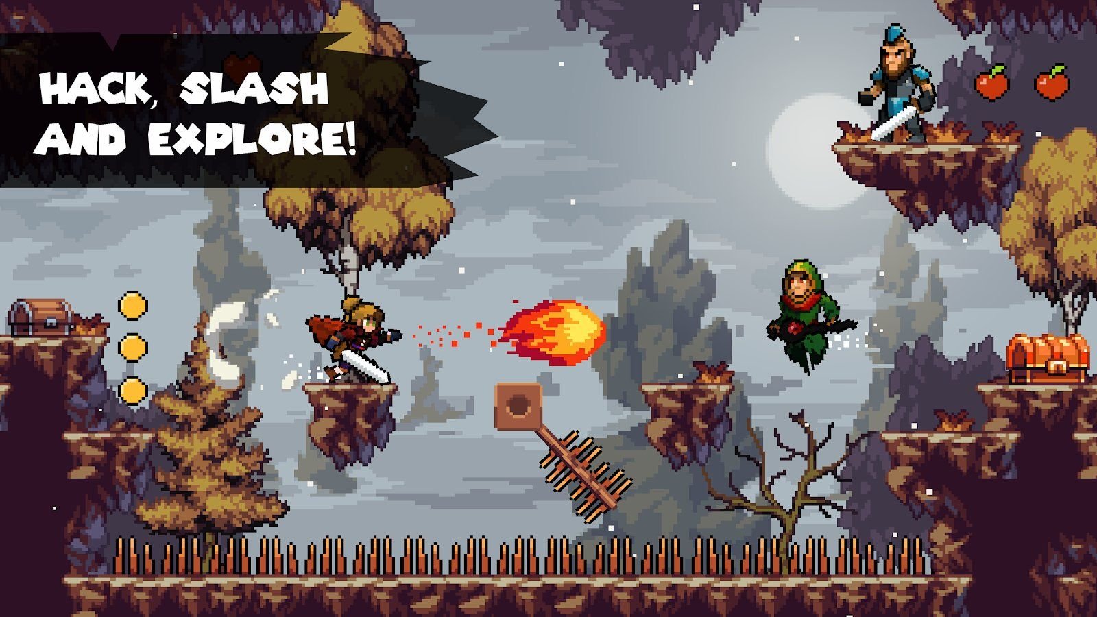 Изображение к игре Apple Knight: Action Platformer
