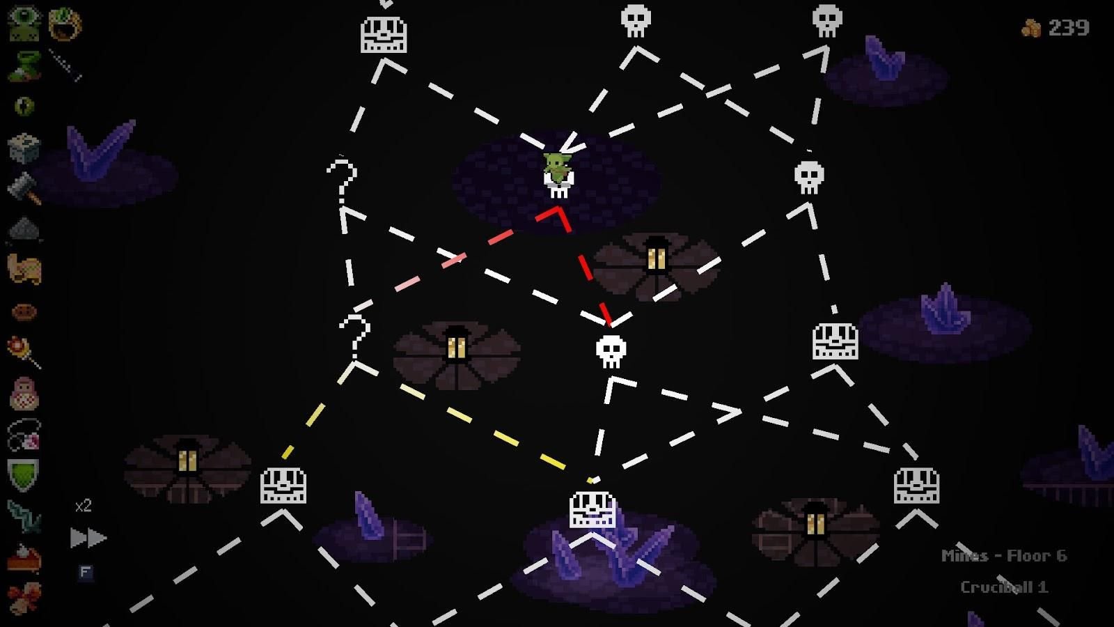 Изображение к игре Peglin - A Pachinko Roguelike
