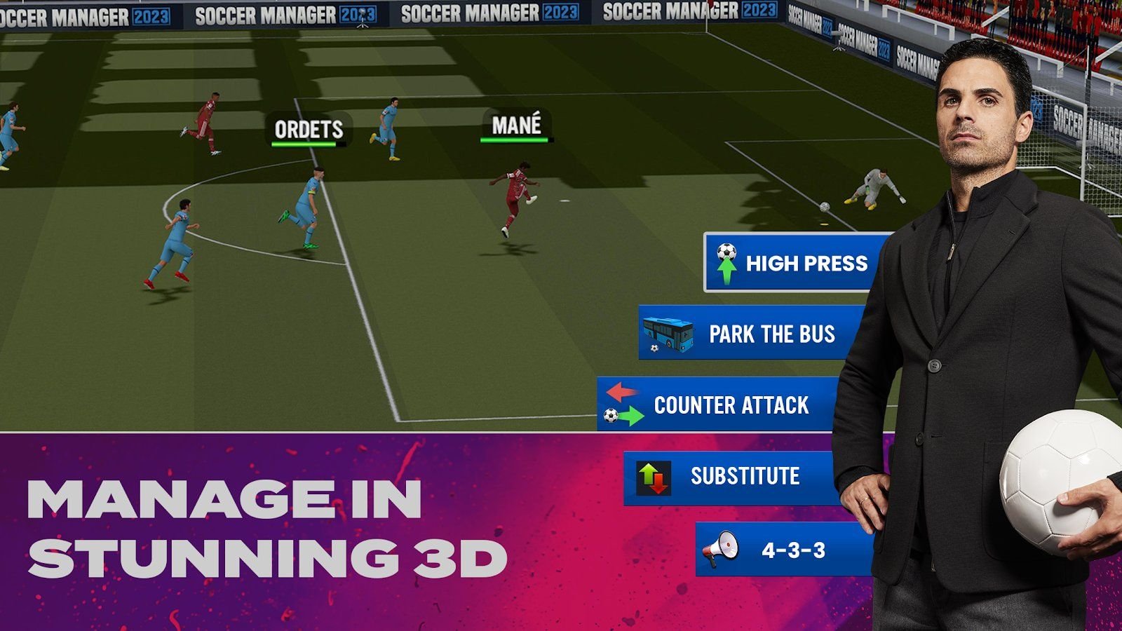 Изображение к игре Soccer Manager 2024 - Football