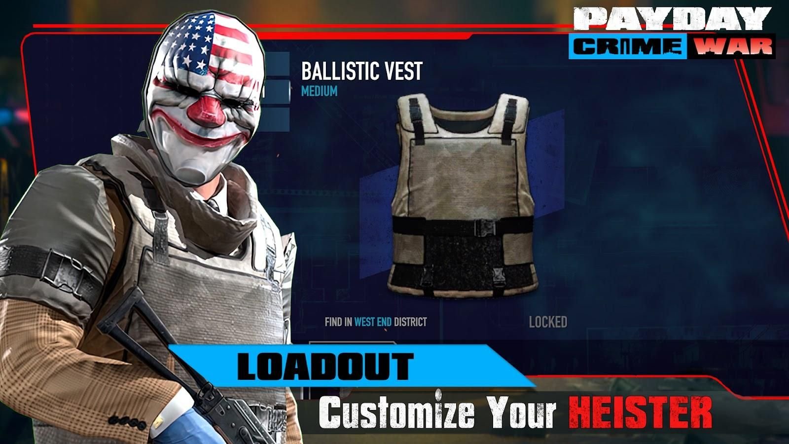Изображение к игре PAYDAY: Crime War