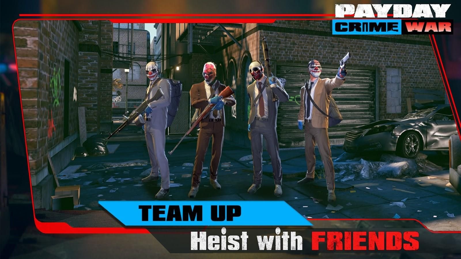 Изображение к игре PAYDAY: Crime War