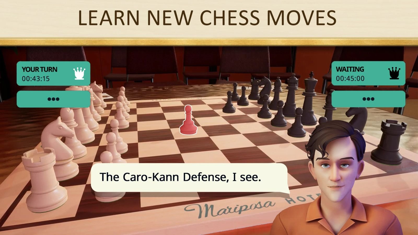 Изображение к игре The Queen's Gambit Chess