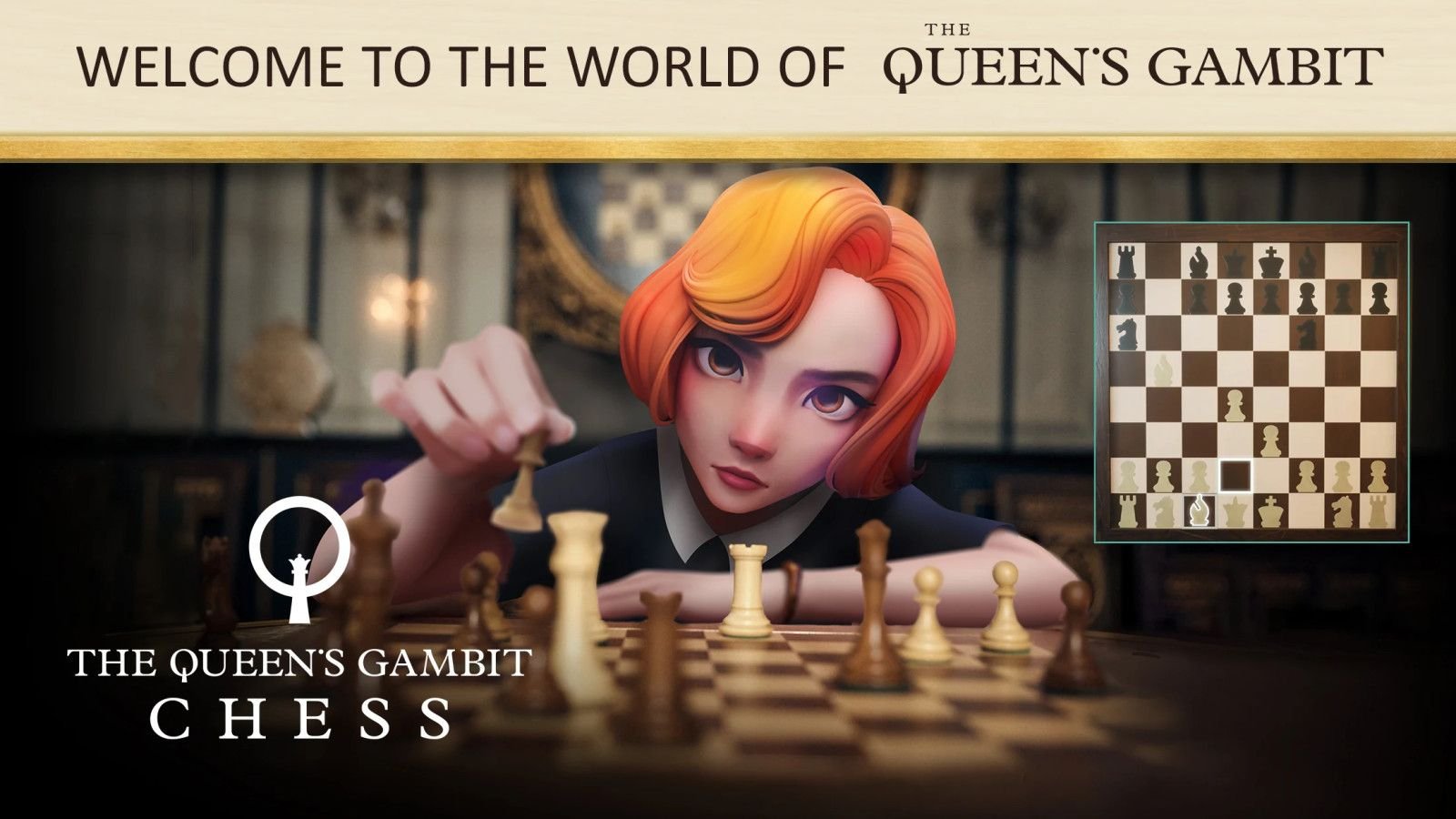 Изображение к игре The Queen's Gambit Chess