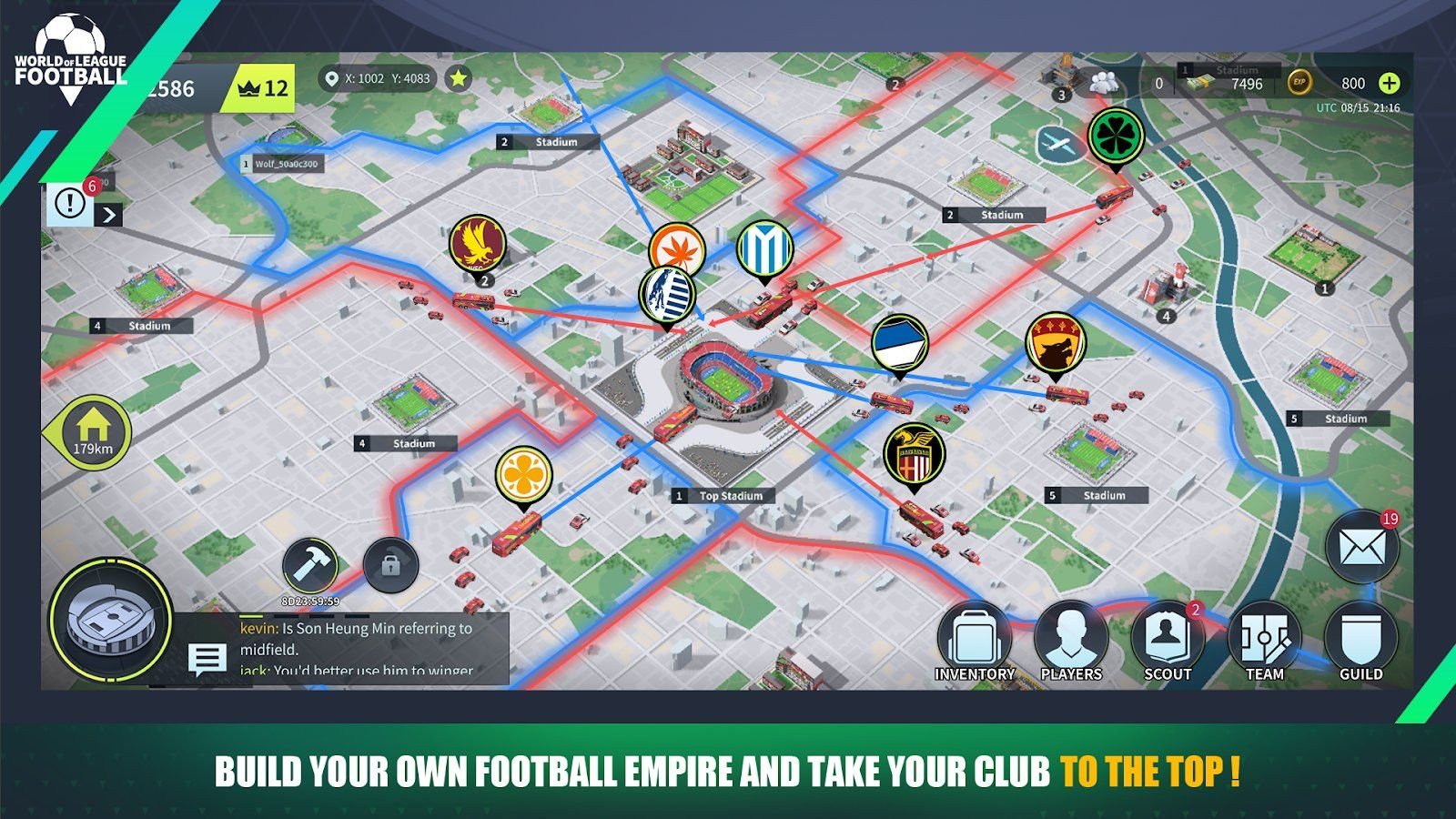 Изображение к игре World of League Football