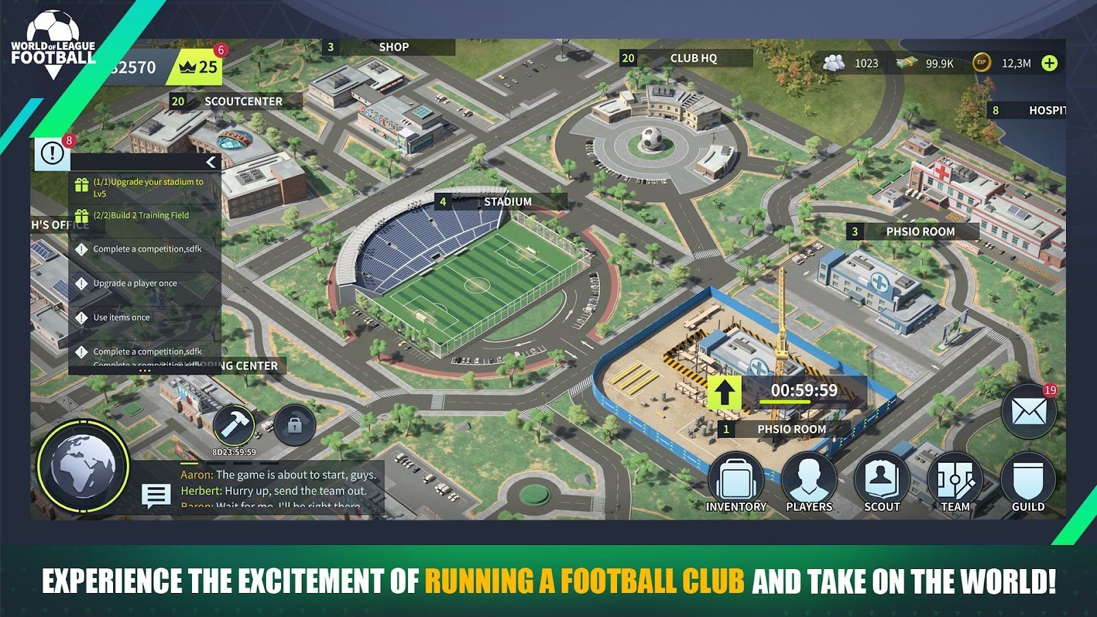 Изображение к игре World of League Football