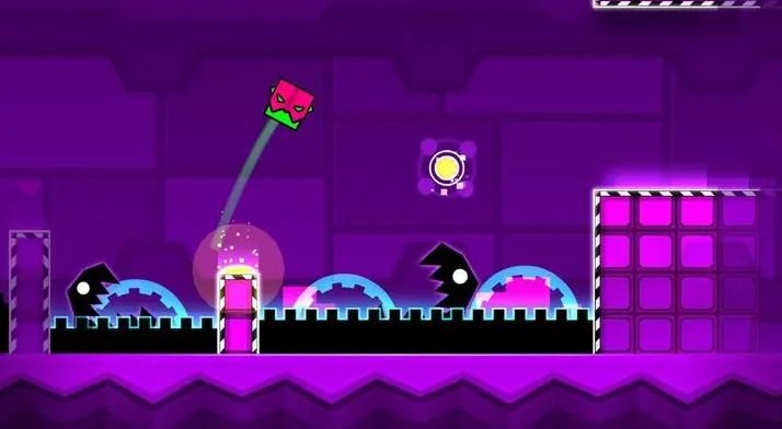 Изображение к игре Geometry Dash Мод меню