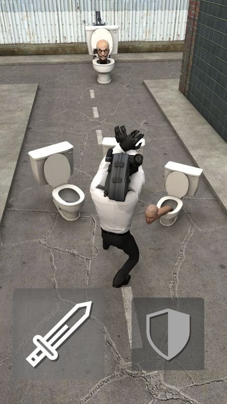Изображение к игре Toilet Fight Много чипов