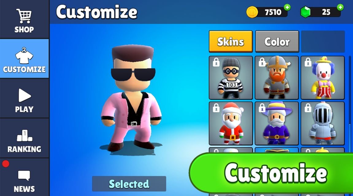 Изображение к игре Stumble Guys Много денег