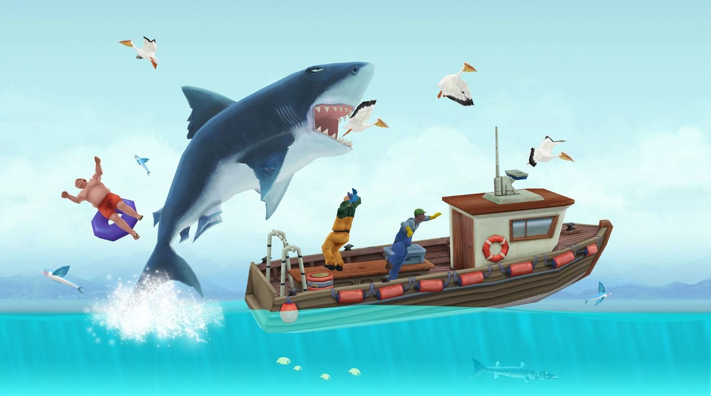 Изображение к игре Hungry Shark Много денег