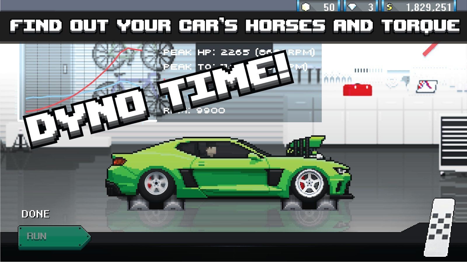Изображение к игре Pixel Car Racer Взлом