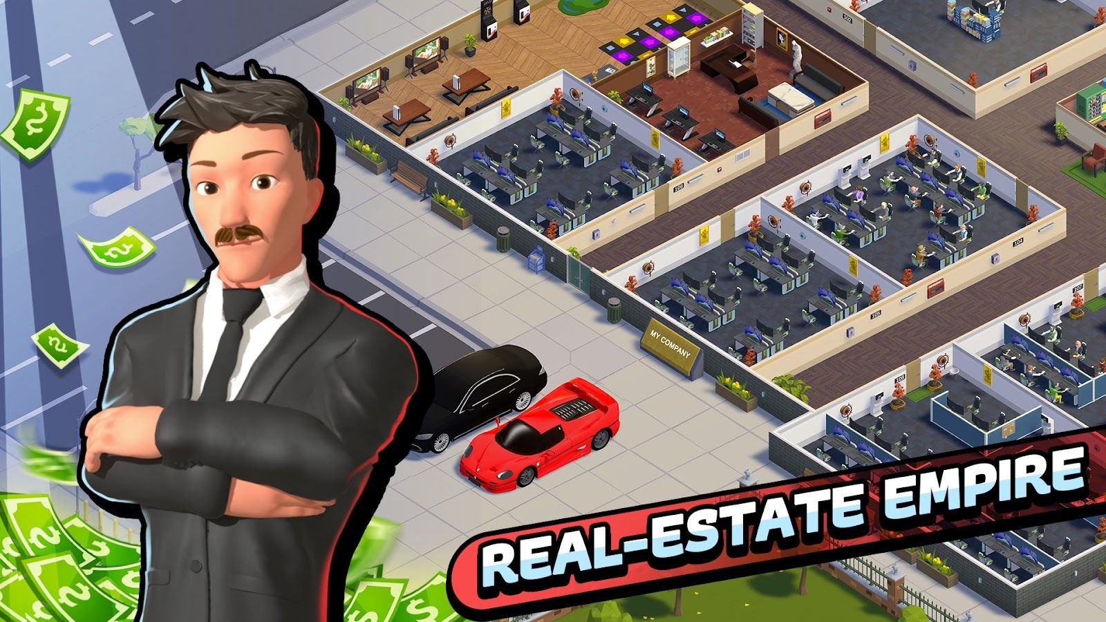 Изображение к игре Idle Office Tycoon Взлом