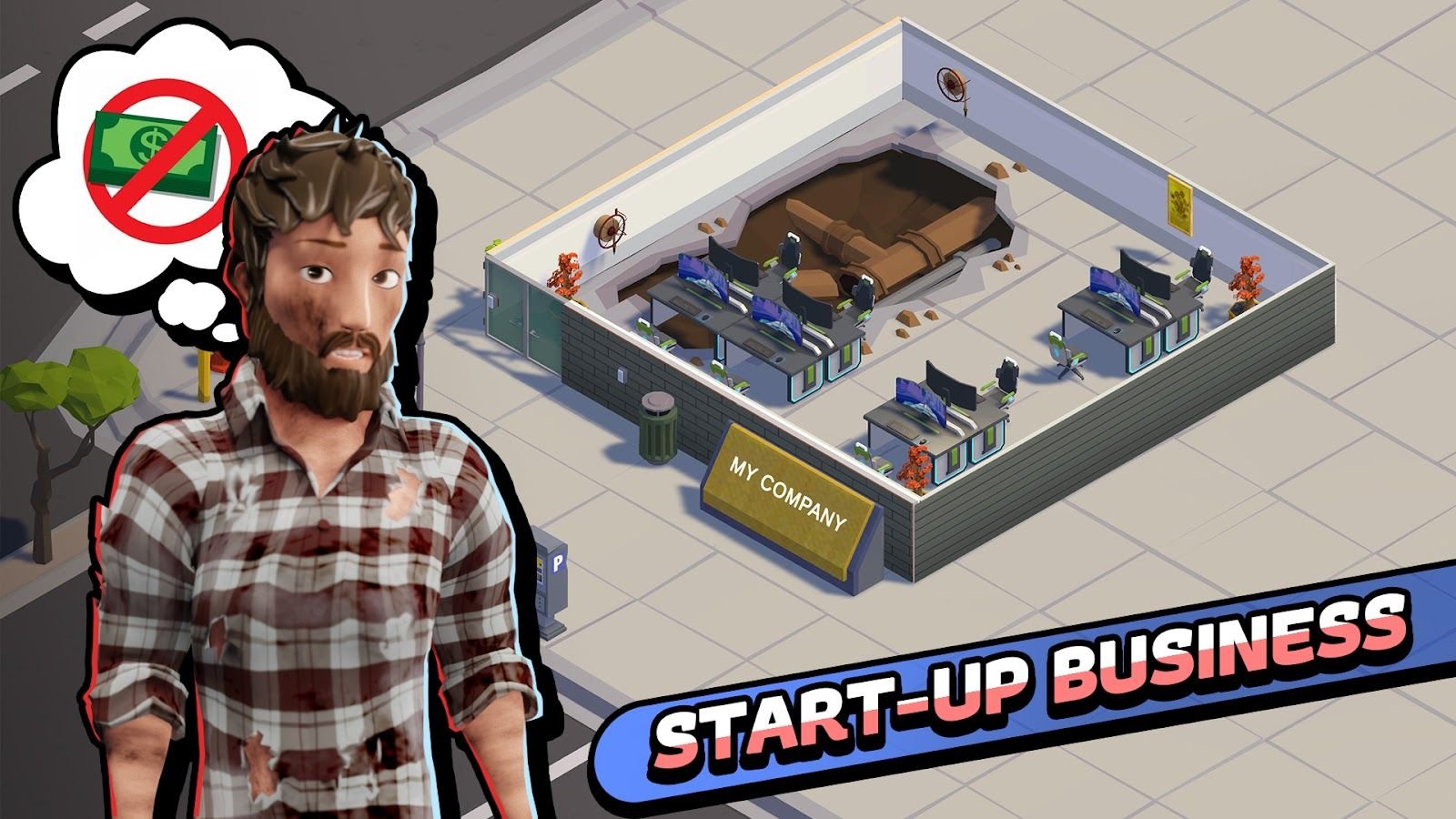 Изображение к игре Idle Office Tycoon Взлом