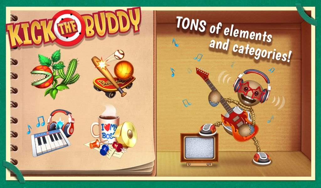 Изображение к игре Kick the Buddy Взлом Мод много денег