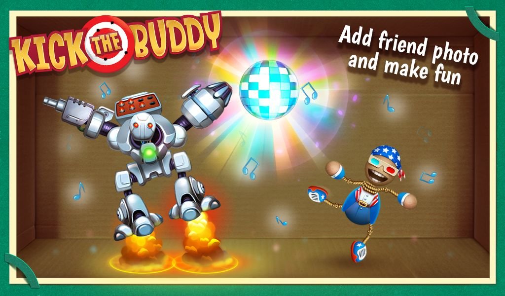 Изображение к игре Kick the Buddy Взлом Мод много денег