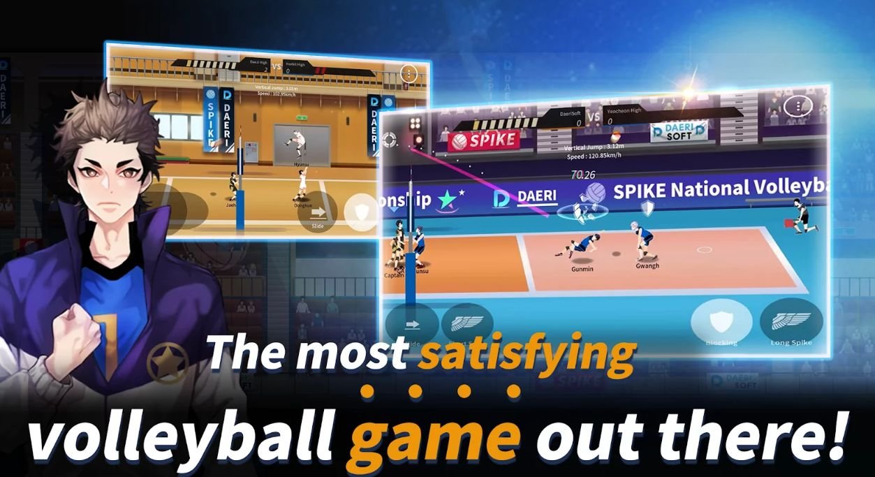 Изображение к игре The Spike - Volleyball Story Взлом
