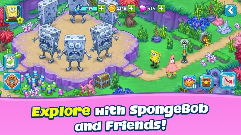 Изображение к игре SpongeBob Adventures: In A Jam Взлом