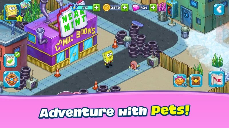 Изображение к игре SpongeBob Adventures: In A Jam Взлом