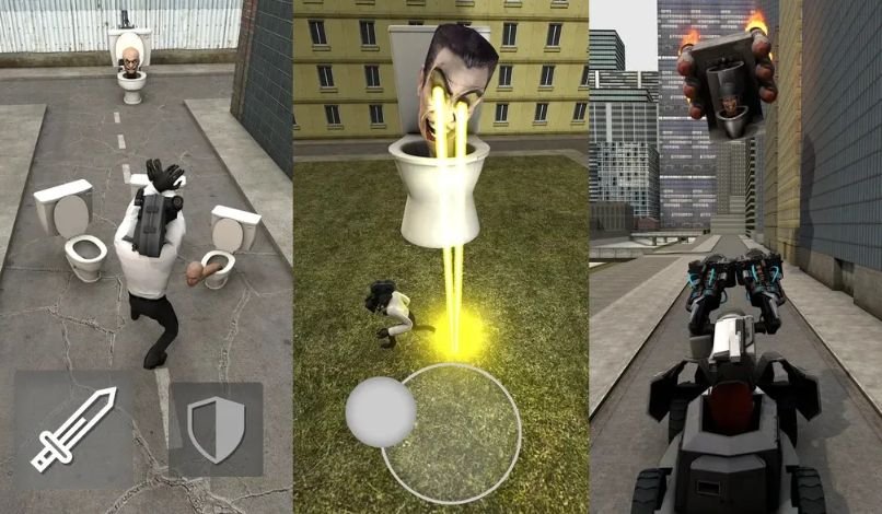 Изображение к игре Toilet Fight Взлом все открыто